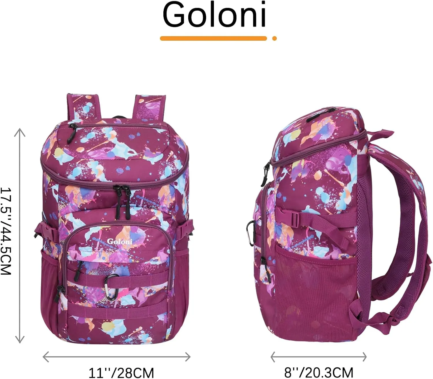 Cooler Backpack Insulated Leak Proof,Small Soft Coolers Bag for Men and Women Camping,Travel,Beach,Hiking,Picnic