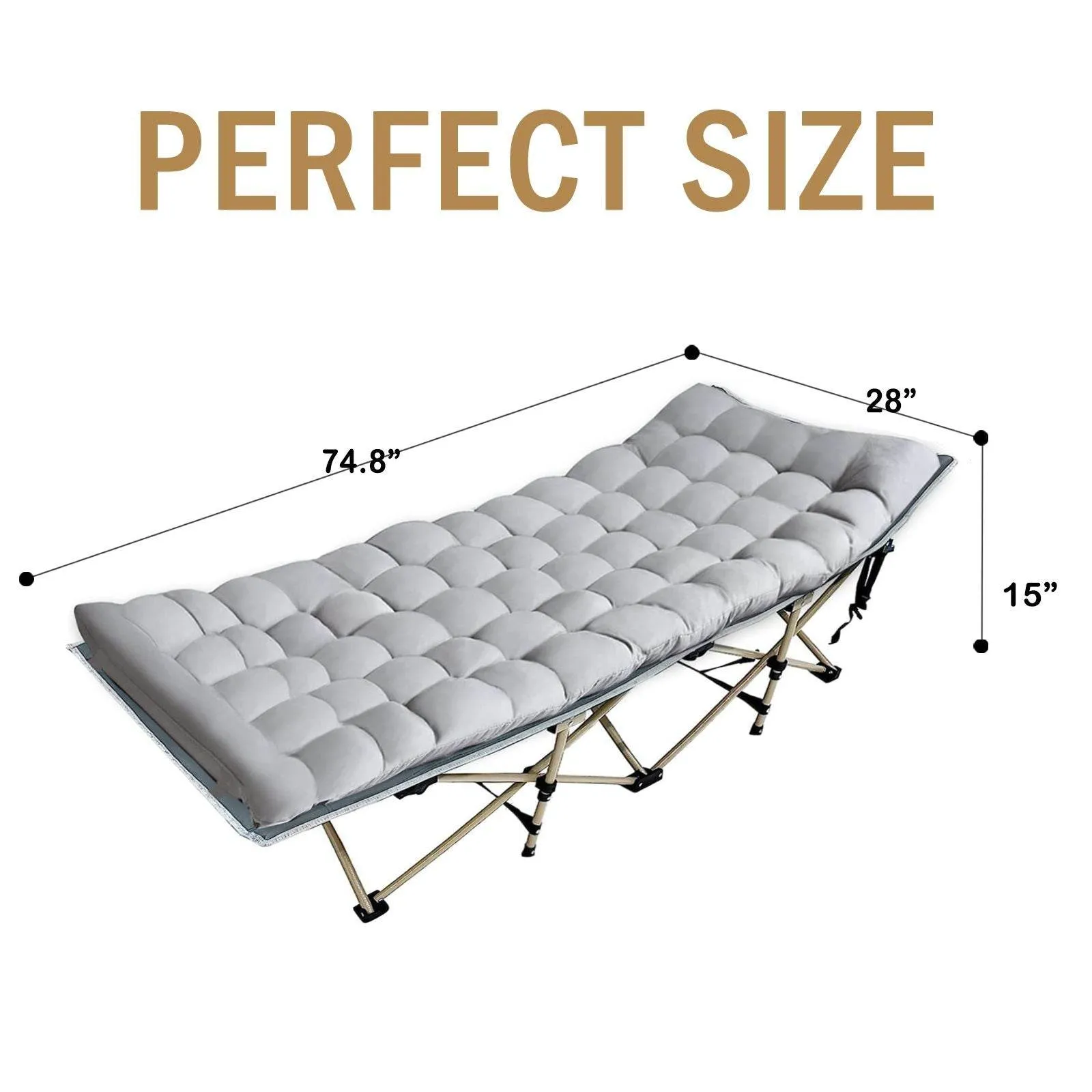 Cot Headrest, Pocket Folding Inclined Flash pricing Bag Comprehensive assistance Carry & with Side Sleeping