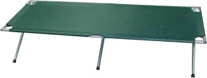 Davis Tent® Heavy-Duty Camping Cot for Tents – 18" Tall for Comfort & Storage, Durable & Easy to Set Up, Elevated Design for Better Sleep, Includes Carrying Case