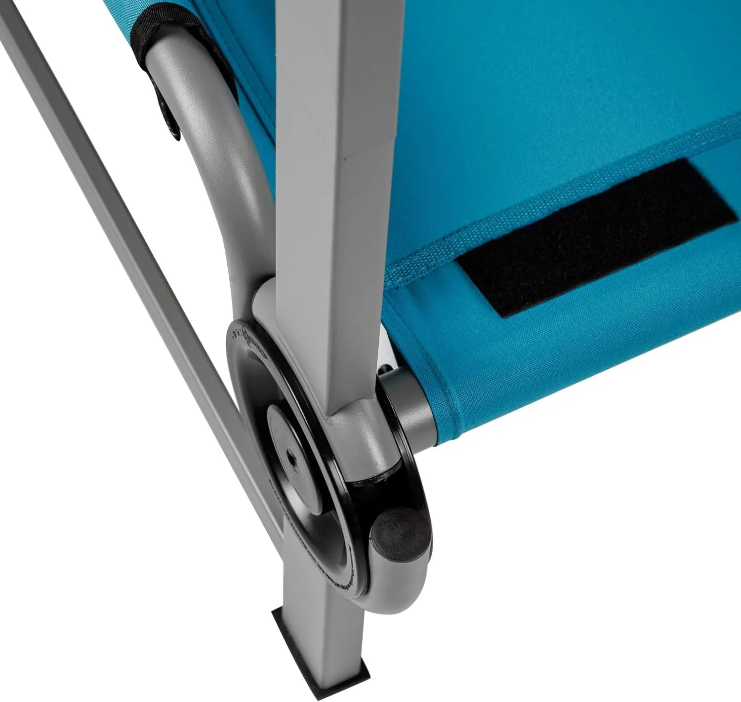 Disc-O-Bed Youth Single Cot Kid-O-Bed with Storage Organizer for Easy Gear Access & Carry Bag Transport, Indoor or Outdoor Use, Teal