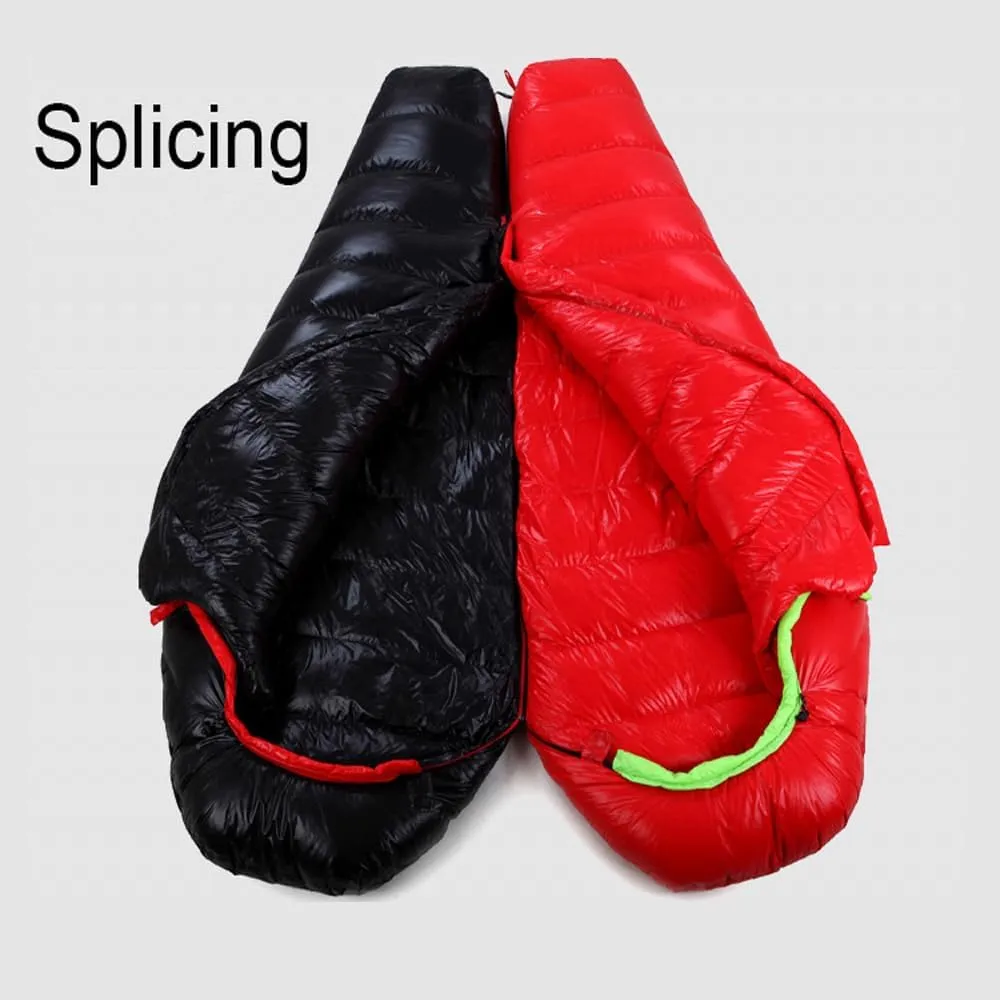 Down Sleeping Bag Down 30F 15F 0F Light Weight Ultralight Mummy Sleeping Bag Adult Waterproof Cold Weather Backpaking Camping Hiking Outdoor Stuff Sack Maintaining