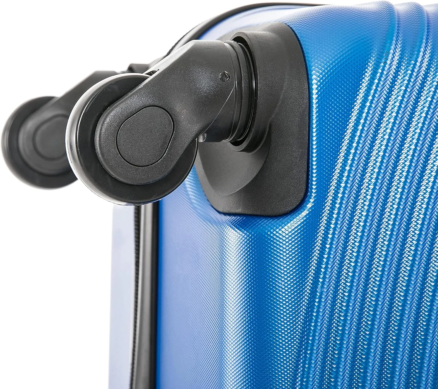DUKAP INCEPTION Luggage with Spinner Wheels | Durable Lightweight Hardside Suitcase, Travel Bag with Handle and Trolley, 24-Inch Medium Checked Luggage | Blue