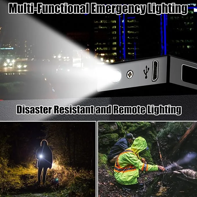Electric Lighter, Plasma Dual Arc Lighter, USB Rechargeable Lighter, Windproof Flameless Lighter, Pocket Metal Lighter with LED Battery Indication for Candles, Incense, Camping (Balck)