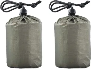 Emergency Sleeping Bag for Adults, Portable Survival Bag, Water Proof, Thermal, Breathable, Lightweight Easy Carry, Camping Equipment, for Outdoor, Traveling, Hiking, Camping