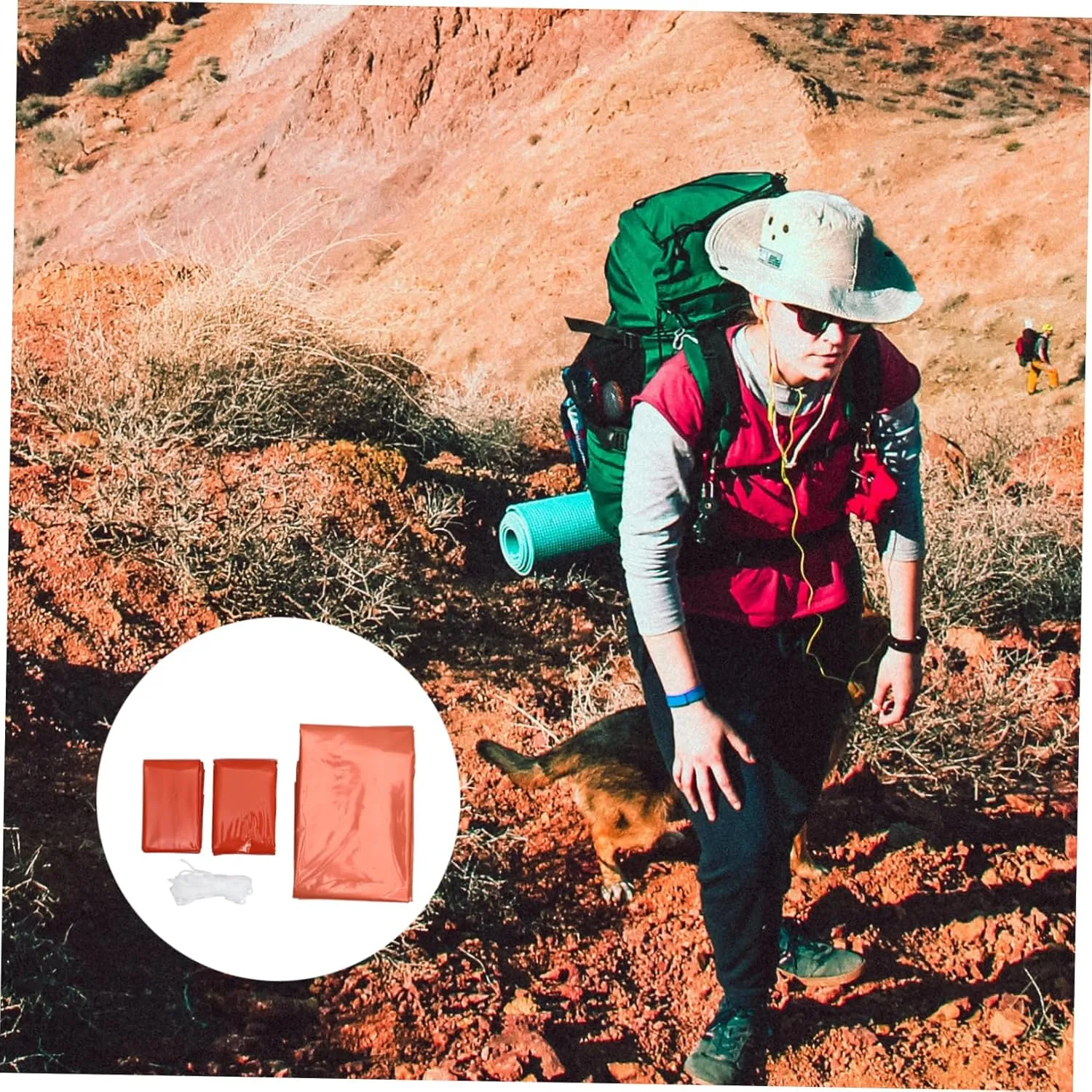 Emergency Tent Set Outdoor Camping Tool Camping Tent Sleeping Pouch Emergency Sleeping Sack Travel Tent