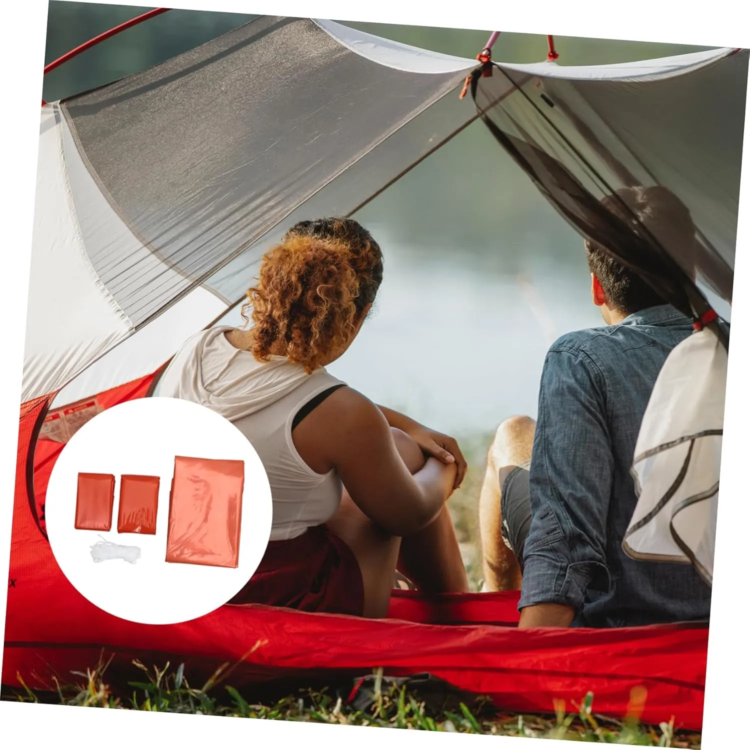 Emergency Tent Set Outdoor Camping Tool Camping Tent Sleeping Pouch Emergency Sleeping Sack Travel Tent