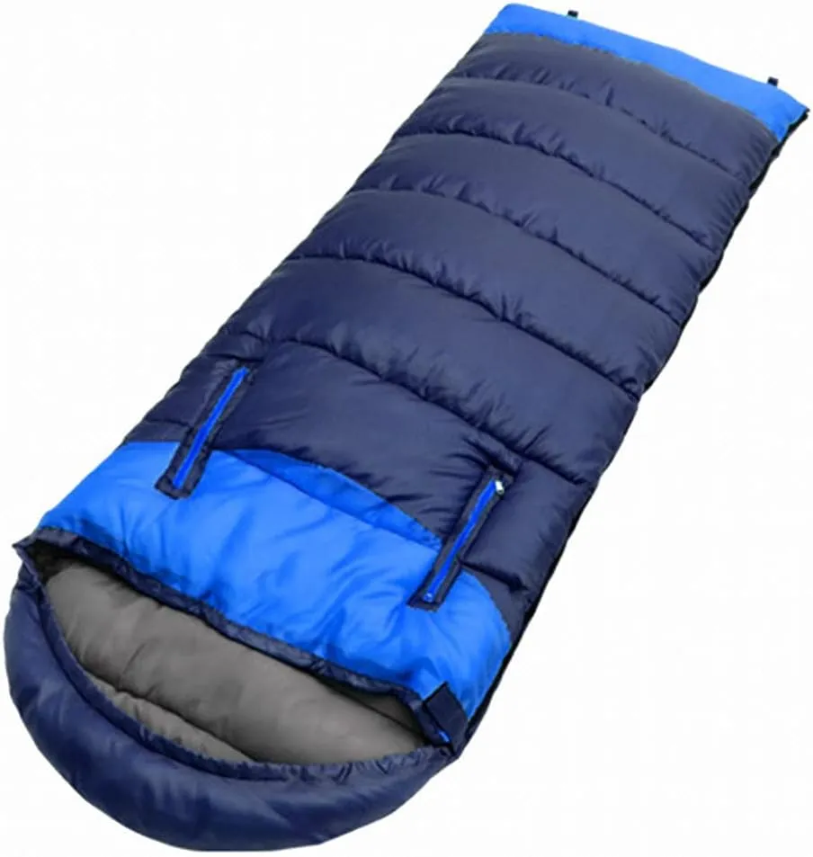 Envelope Sleeping Bag, Warm Waterproof Lightweight Camping Sleeping Bag,190cm75cm,Can Be Spliced Double Sleeping Bag, Sleeping Bags for Adults and Children Camping