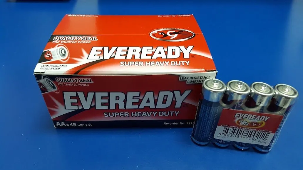 Eveready AA Super Heavy Duty Batteries