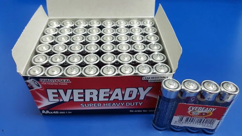 Eveready AA Super Heavy Duty Batteries