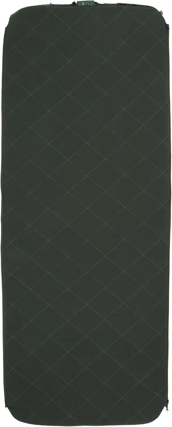 Exped LuxeMat Single LXW - Self Inflating Luxury Sleeping Mat, 4” Foam Pad, Pump Included