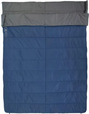 Exped MegaSleep 25F | Versatile and Reversible Spring & Summer Sleeping Bag | Lightweight Anti-Snag Zipper | Single/Duo & Medium/Large