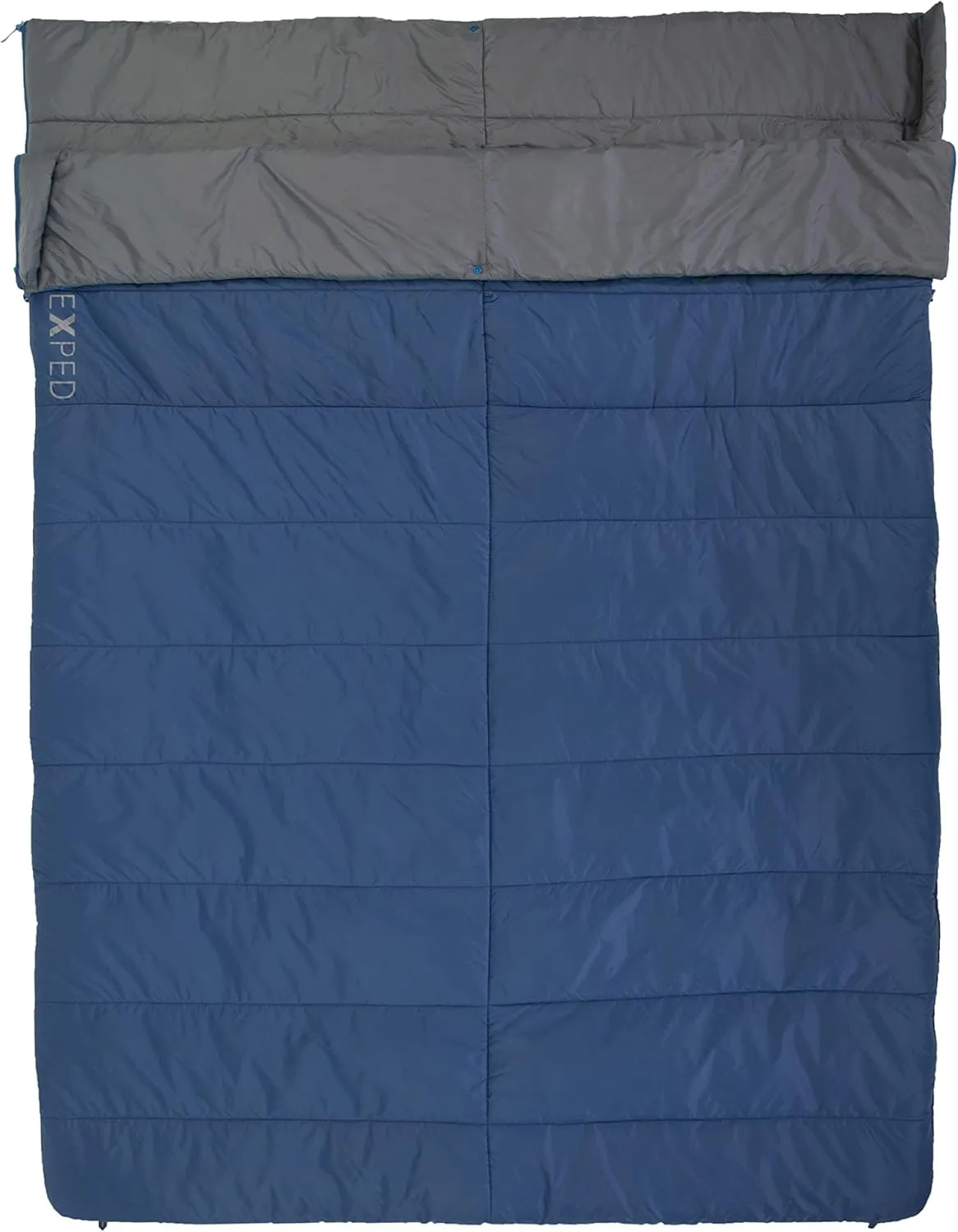 Exped MegaSleep 25F | Versatile and Reversible Spring & Summer Sleeping Bag | Lightweight Anti-Snag Zipper | Single/Duo & Medium/Large