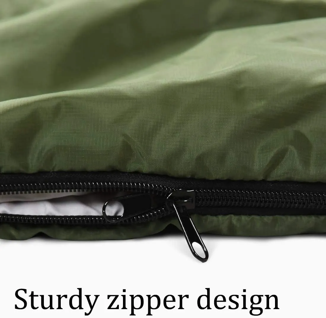FARLAND Sleeping Bags 30℉ for Adults Teens Kids with Compression Sack Portable and Lightweight for 3-4 Season Camping, Hiking,Waterproof, Backpacking and Outdoors