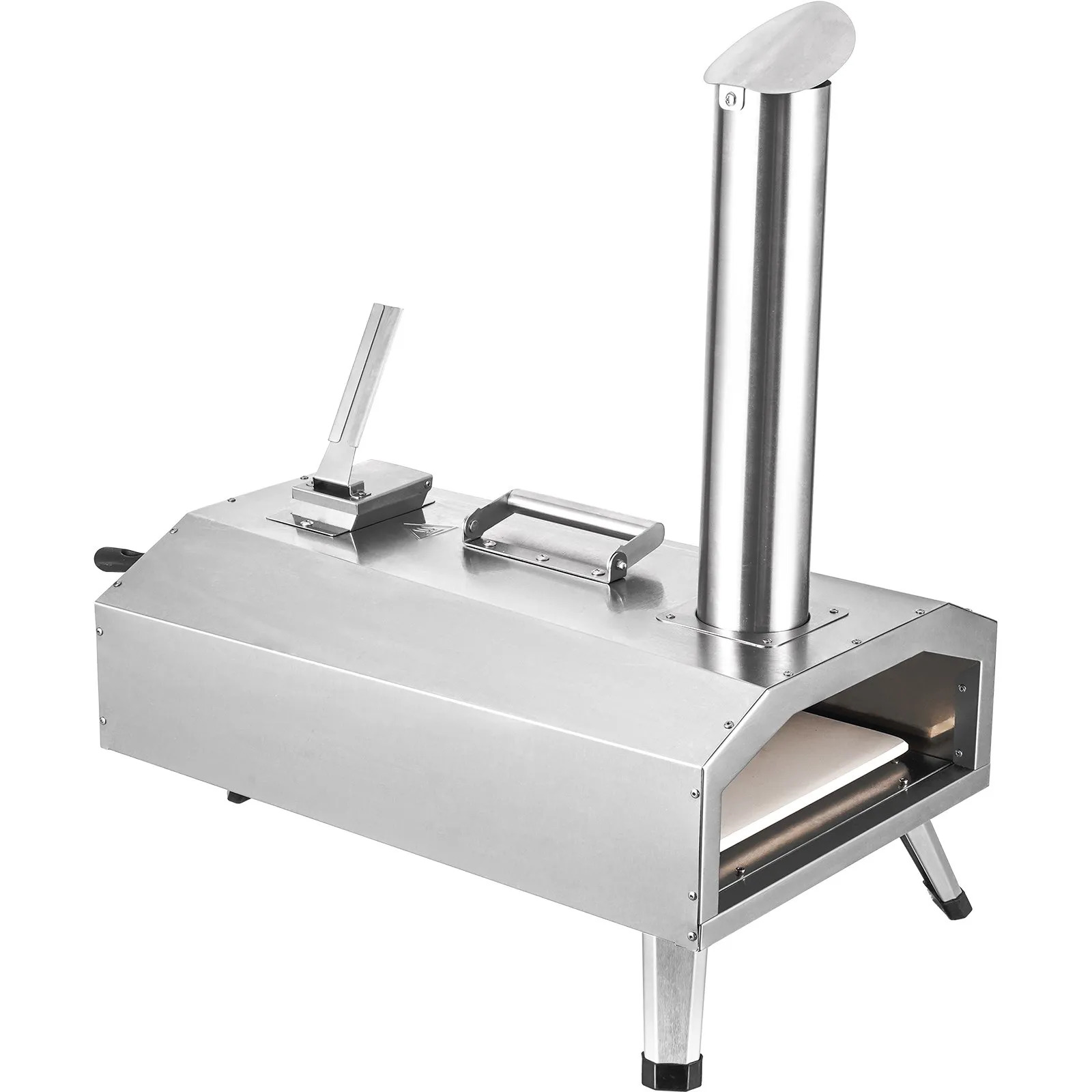 (FINAL PRICES ARE LOWER ON OUR SITE!) VEVOR 12" Outdoor Pizza Oven Portable Pellet/Gas Pizza Oven Foldable for Camping