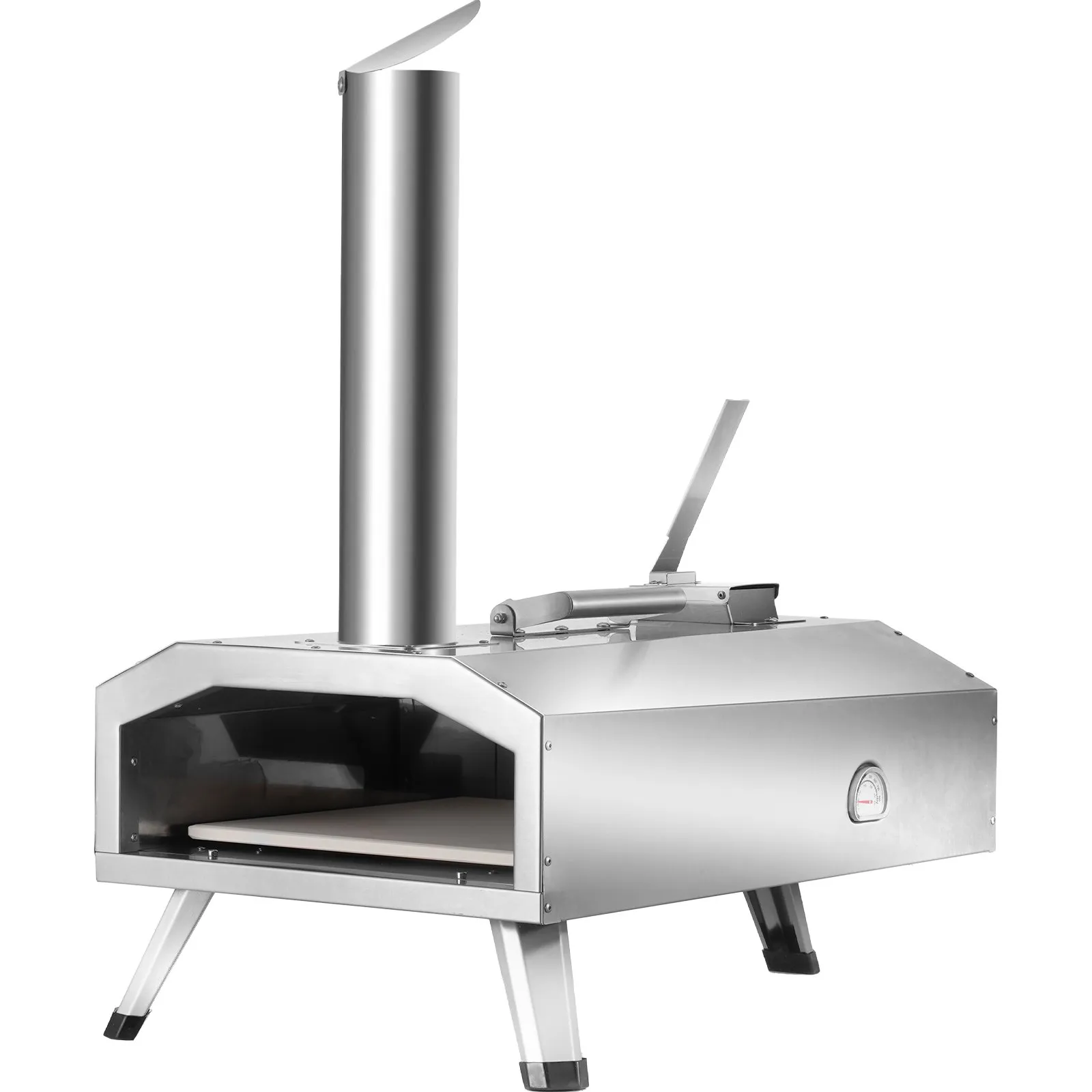 (FINAL PRICES ARE LOWER ON OUR SITE!) VEVOR 12" Outdoor Pizza Oven Portable Pellet/Gas Pizza Oven Foldable for Camping