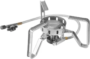 Fire-Maple FMS-125 PRO Gas Stove – Compact High-Powered Backpacking Stove with Wind-Resistant Flame, Stable Detachable Design, Electric Ignition – Lightweight & Durable for Camping & Hiking