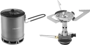 Fire-Maple G3 Petrel Ultralight Camping Pot and Greenpeak Backpacking Stove