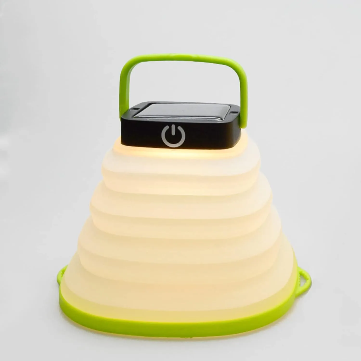 Flatware Solar Powered LED Camping Lantern Collapsible Design Portable Table Cube Light for Camping Hiking Fishing,Power Cuts,Emergency