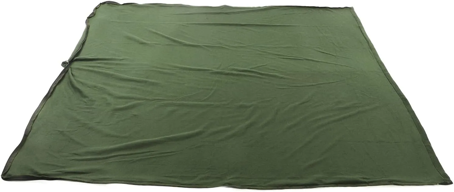 Fleece Camping Sleeping Bag Warm Skin Friendly Portable for Outdoor Hiking Climbing