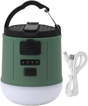 flexman LED Camping Lantern, 9 Lighting Modes USB Typec Charging Storable Hook Battery Powered Camping Lights for Camping, Work, Fishing, Dog Walking, Power Outage, Night Light
