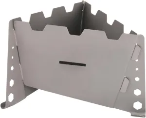 Foldable Barbecue Stove Solid Fuels Stove For Camping Hiking Folding Stove Solid Fuels Stove Tablets With Side Panel