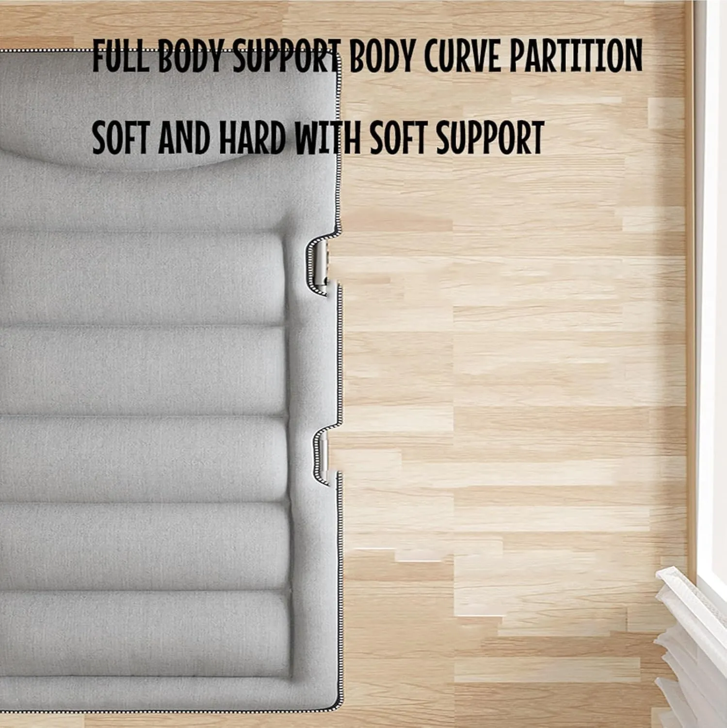 Foldable Bed Adjustable 4-Position Backrest Cots Folding Camping Cot for Camping,Pool,Beach,Patio Camping Bed Lounge Chair