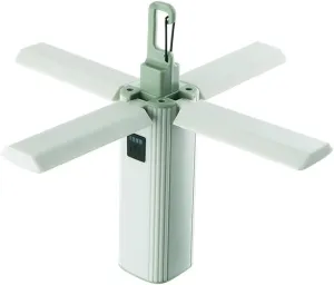 Foldable Camping Lamp & Lanterns,150LM & 3 Light Modes Power Supply,Waterproof,USB Charging, Flashlight Hiking (Light Green)