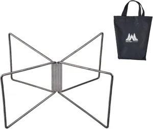 Foldable Cooler Stand, Folding Luggage Rack, Ice Bucket Holder with Carry Bag, Ice Box Holder Foldable Stand Rack