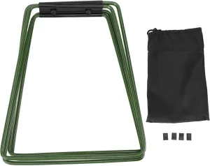 Foldable Cooler Stand with Non - Slip Pads, Stainless Steel Luggage Rack Support Frame Compact Watertight Outdoor Fridge Ice Box Holder for Camping Hiking