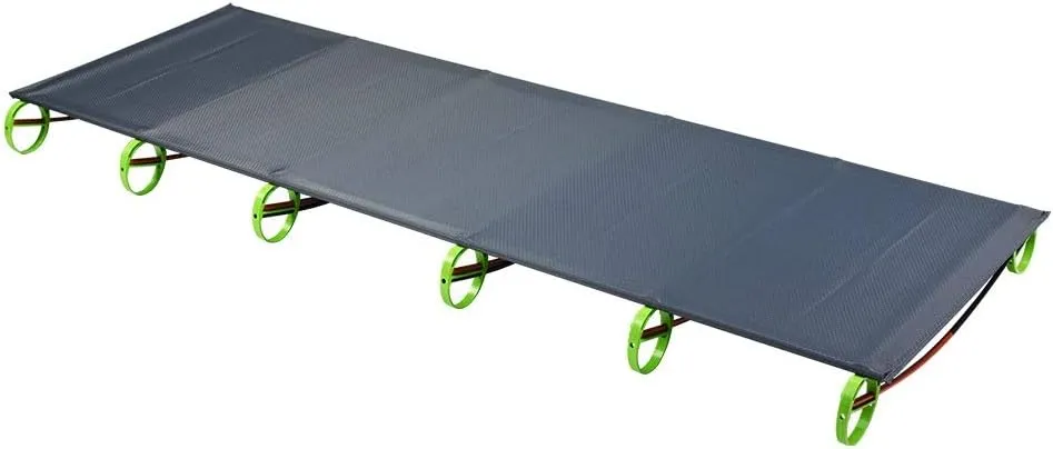 Foldable Design Extra Wide Sturdy Portable Sleeping Cot for Camping Beach BBQ Hiking Backpacking Office 18058cm