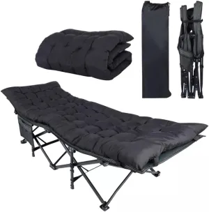 Foldable Outdoor with Portable Bag Bed Lightweight Sleeping Cots for Camping