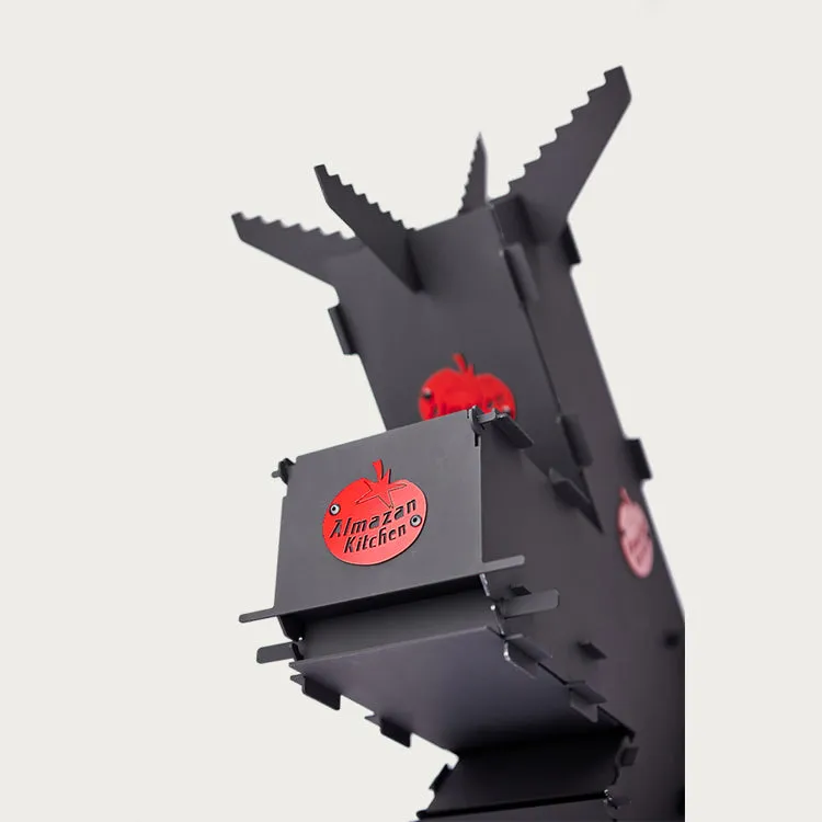 Foldable Rocket Stove