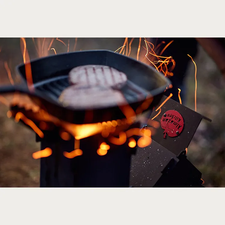 Foldable Rocket Stove