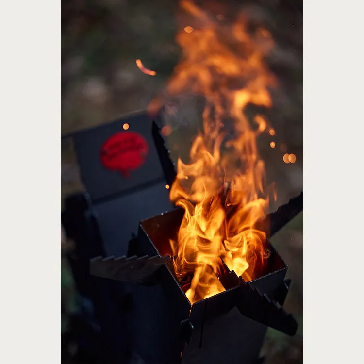 Foldable Rocket Stove