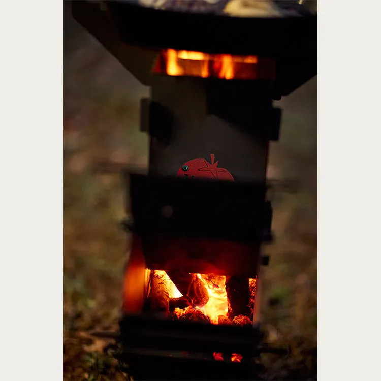 Foldable Rocket Stove