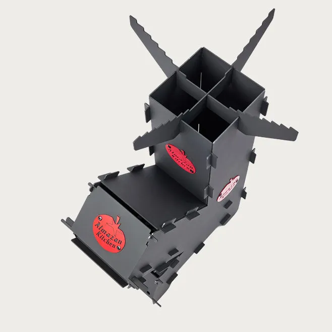 Foldable Rocket Stove