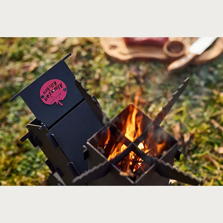 Foldable Rocket Stove