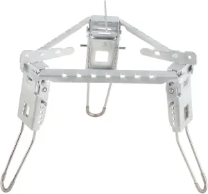 Foldable Stainless Steel Camping Pot Stand for Outdoor Cooking