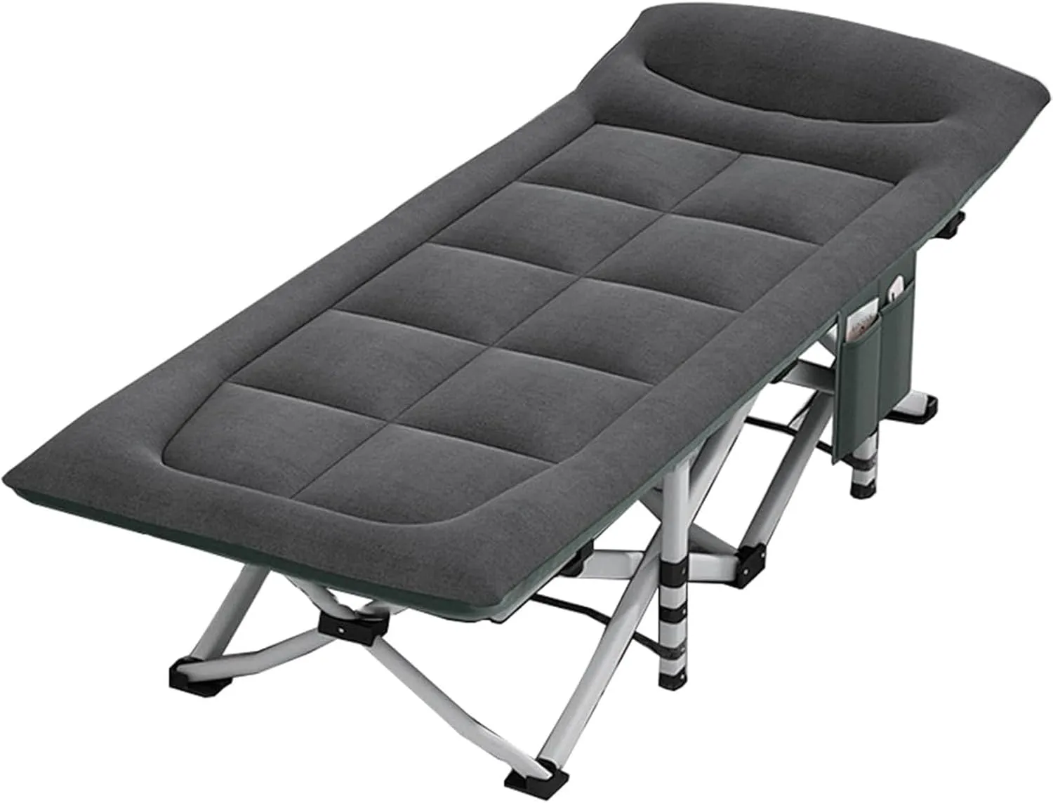 Folding Camping Cot for Adults, Portable Sleeping Cot, Folding Camping Cot with Mattress, for Adults Home Guest Office Outdoor Travel
