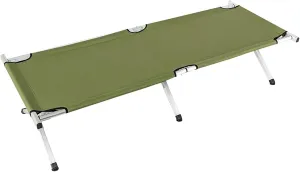 Folding Camping Cot with Carrying Bag, Portable Lightweight Sleeping Cot