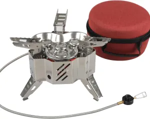 Folding Camping Gas Stove Strong Firepowe Camping Stove Camp Stove Camping Gas Stove Ultralight Camping Stove Windproof Stove Folding Camping Gas Stove Ultralight Camping Windproof Stove with