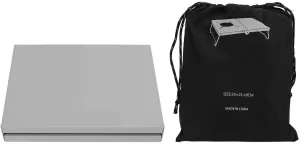 Folding Camping Stove Table by ShineTrip: Heat-Shielded, High Bearing Capacity Stand for Gas Stoves
