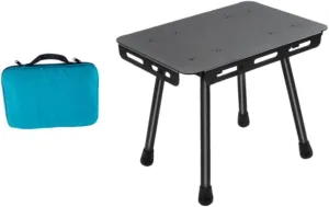 Folding Camping Table Beach Table with Carry Bag Heavy Duty Small Chair Portable Stool for Backyard Patio BBQ Yard Travel