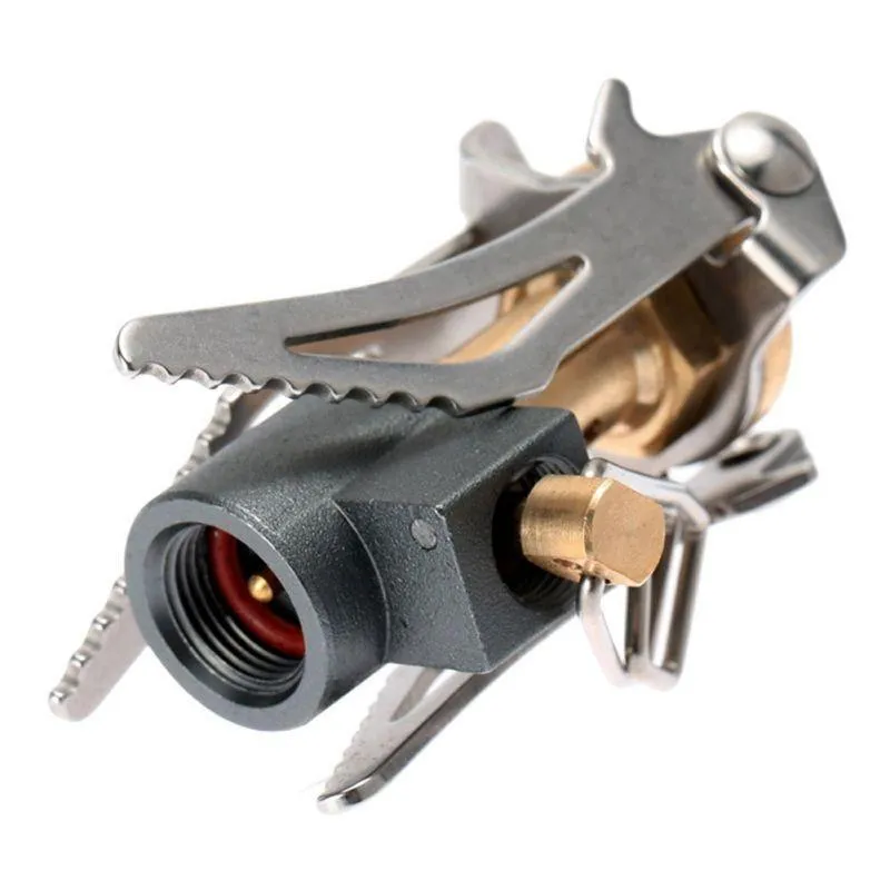 Folding Mini Gas Stove For Outdoor Survival
