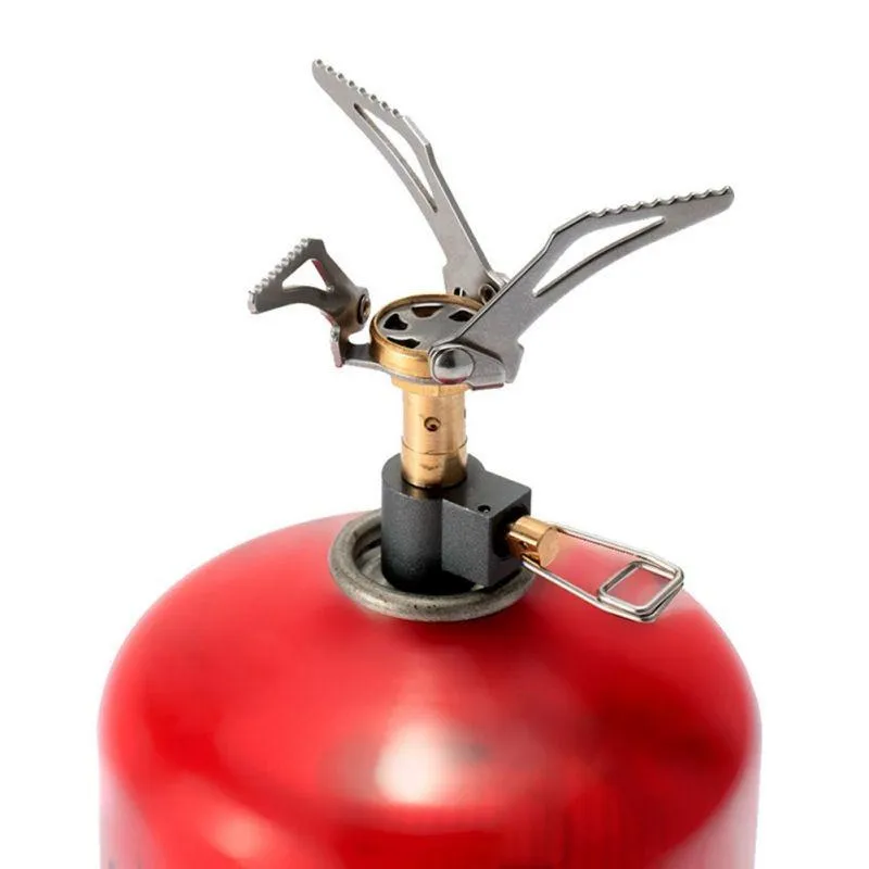 Folding Mini Gas Stove For Outdoor Survival