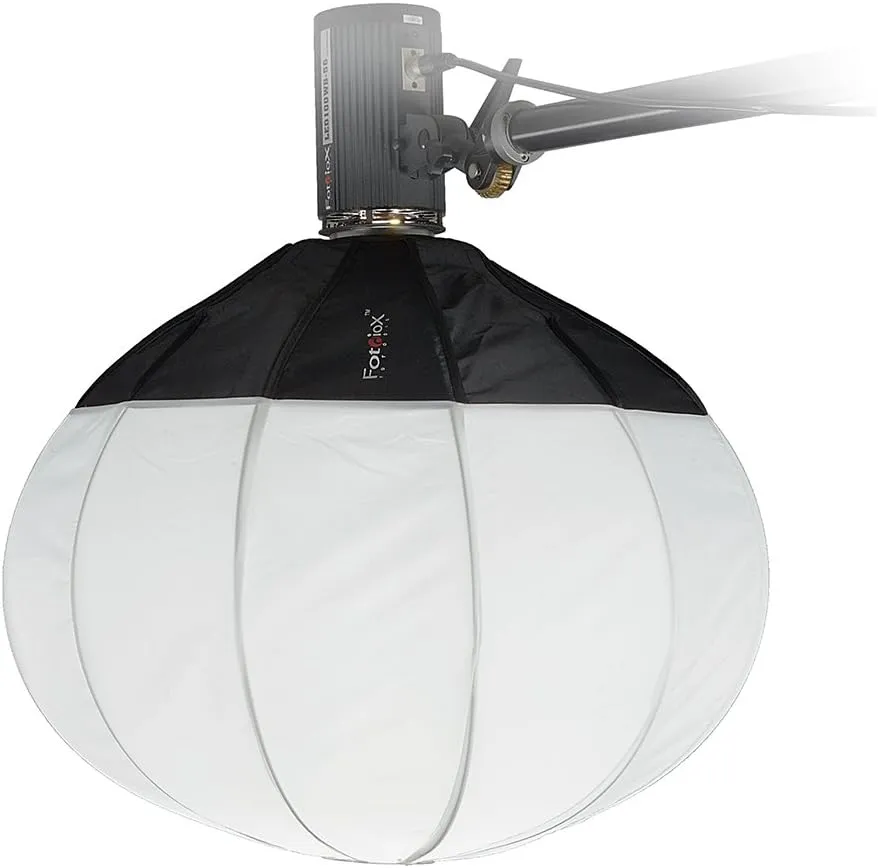 Fotodiox Lantern Softbox 26in (65cm) Globe - Collapsible Globe Softbox with Broncolor Speedring for Broncolor (Impact), Visatec, and Compatible
