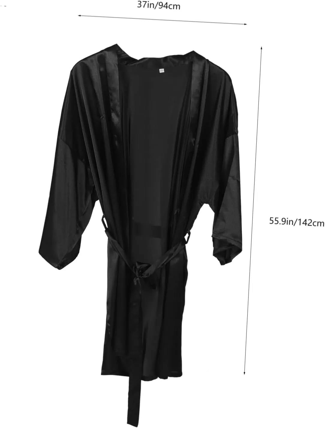 FRCOLOR Silk Robe for Women Short Artificial Silk Wedding Robe for Bridal Party Bridesmaid Sleeping Bathing and
