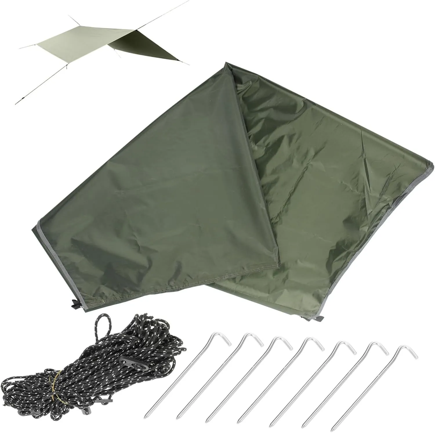 GALPADA Pop up Tent Canopy Waterproof Awning Cloth Shade Tent for Outdoors Camping