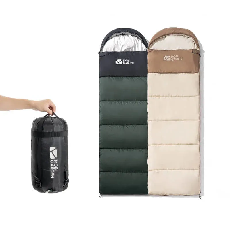 Garden - Cloudbless Limited offer 12-20°C Mobi Envelope Exceptional 1.4Kg Beige Bag Sleeping