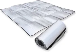 Garneck Insulated Camping Kneeler Mat Waterproof Picnic Sleeping Pad Double-Sided Aluminum Foil Sleep Mats